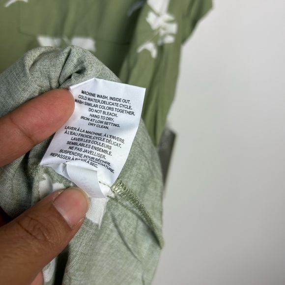 Prescott New York Top Blouse plus Size 2X green Floral Lightweight Comfortable - Picture 5 of 12